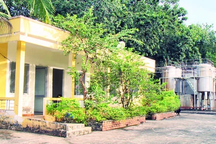 Trạm cấp nước Định Thành trên địa bàn xã Dầu Tiếng, Thành phố Hồ Chí Minh.