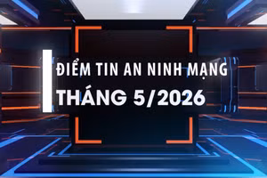 Điểm tin an ninh mạng tháng 5/2026.