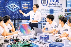 Đào tạo nhân lực công nghệ bán dẫn tại Trường đại học Khoa học.