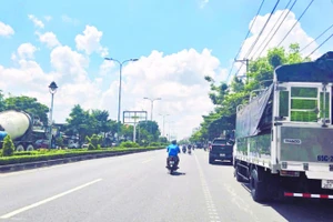 Một tuyến đường ở trung tâm Cần Thơ được hoàn thiện, tạo thuận lợi trong việc kết nối.