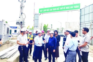 Đoàn kiểm tra của Bộ Xây dựng kiểm tra, đôn đốc tiến độ xây dựng nhà ở xã hội tại Ninh Bình.