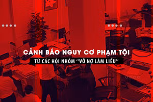 Cảnh báo nguy cơ phạm tội từ các hội nhóm ‘‘vỡ nợ làm liều’’.