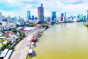 Khu cảng Nhà Rồng-Khánh Hội. (Ảnh DUY QUANG)