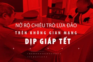 Nở rộ chiêu trò lừa đảo trên không gian mạng dịp giáp Tết.