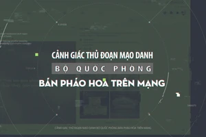 Cảnh giác thủ đoạn mạo danh Bộ Quốc phòng bán pháo hoa trên mạng.
