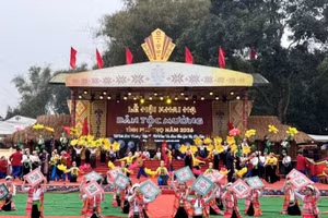 Lễ hội Khai hạ dân tộc Mường đã trở thành nét văn hóa tín ngưỡng đặc sắc trải qua nhiều đời nay.