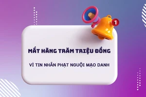 Mất hàng trăm triệu đồng vì tin nhắn phạt nguội mạo danh.