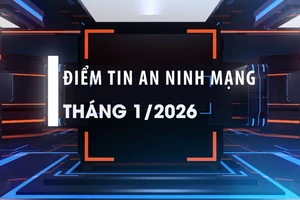 Điểm tin an ninh mạng, tháng 1/2026.