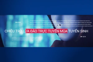 Chiêu trò lừa đảo trực tuyến mùa tuyển sinh