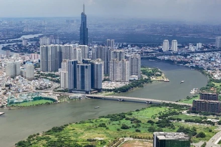 Một góc đô thị Thành phố Hồ Chí Minh. (Ảnh: VGP)