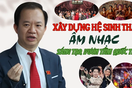 Xây dựng hệ sinh thái âm nhạc sáng tạo, vươn tầm quốc tế
