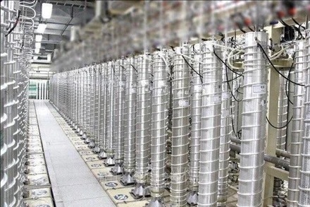 Bên trong một cơ sở hạt nhân của Iran. (Ảnh: IRNA/TTXVN)