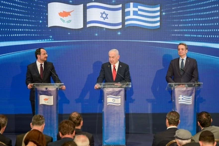 Các nhà lãnh đạo Israel, Cyprus và Hy Lạp gặp ở Jerusalem