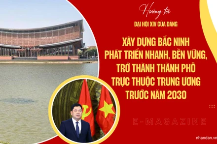 Xây dựng Bắc Ninh phát triển nhanh, bền vững, trở thành thành phố trực thuộc trung ương trước năm 2030