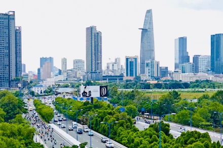 Một góc Thành phố Hồ Chí Minh.