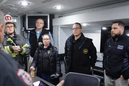 Thống đốc bang Pennsylvania Josh Shapiro dùng từ “thảm khốc” để mô tả về vụ nổ viện dưỡng lão tại Mỹ. (Ảnh: Tài khoản mạng xã hội X của ông Josh Shapiro)