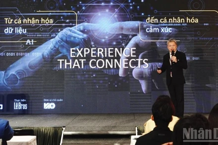 Ông Lê Quốc Vinh, Chủ tịch Công ty Le Bros, Chủ tịch CSMO, Trưởng Ban tổ chức VSM Camp & CSMO Summit 2025 giới thiệu nội dung sự kiện.