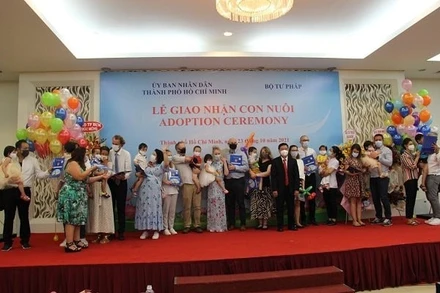 Thành phố Hồ Chí Minh giải quyết khoảng 2.700 trường hợp nuôi con nuôi trong nước và 1.260 trường hợp nuôi con nuôi có yếu tố nước ngoài.