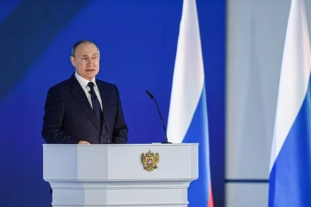 Tổng thống Nga Vladimir Putin. (Ảnh: THX/TTXVN)