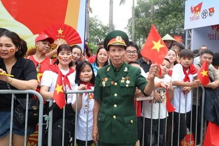 Hình ảnh đẹp trong ngày tổng duyệt diễu binh A80.