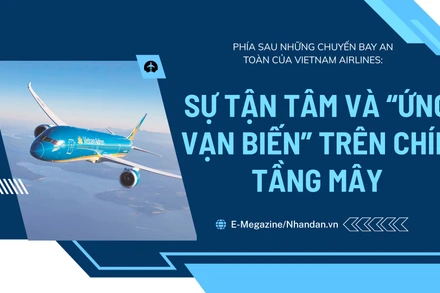 Phía sau những chuyến bay an toàn của Vietnam Airlines: Sự tận tâm và "ứng vạn biến" trên chín tầng mây