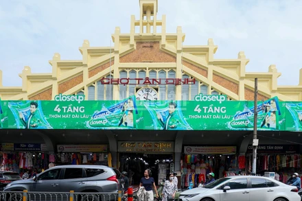 Chợ Tân Định tại Thành phố Hồ Chí Minh được công nhận di tích kiến trúc để bảo tồn di sản 