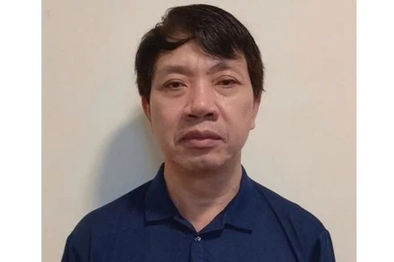 Bị can Lê Đức Giang.