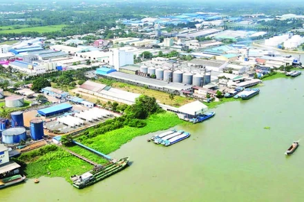 Một góc Khu công nghiệp Trà Nóc (Cần Thơ).