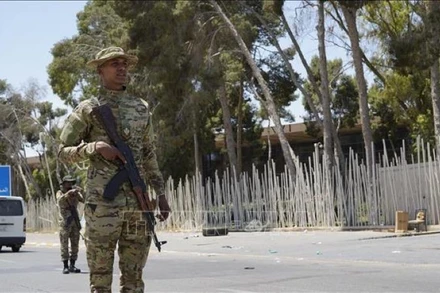 Lực lượng an ninh của Chính phủ Libya. (Ảnh minh họa: THX/TTXVN)