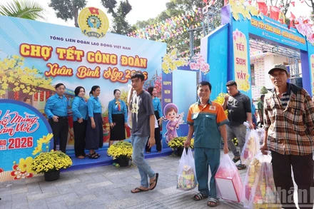 Chợ Tết Công đoàn-Xuân 2026.