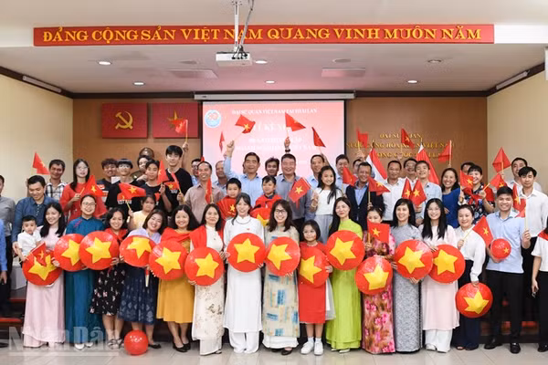 Lễ kỷ niệm 80 năm thành lập ngành Ngoại giao Việt Nam tại Thái Lan.