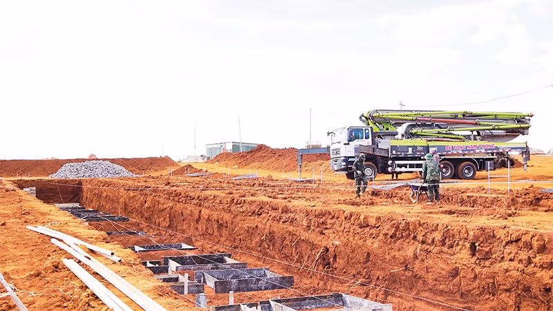 Hiện nay, tiến độ xây dựng các trường liên cấp biên giới ở Gia Lai vẫn còn khá chậm.