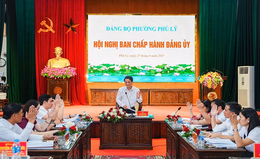 Quang cảnh hội nghị.