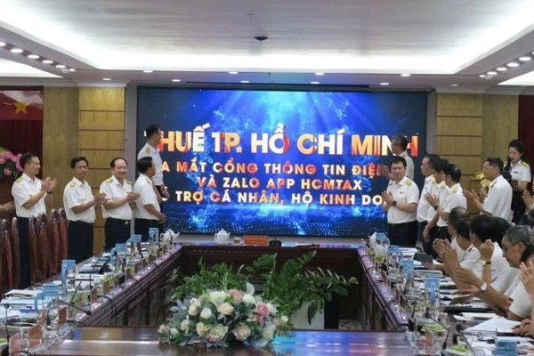 Lãnh đạo Cục Thuế và Thuế Thành phố Hồ Chí Minh ra mắt Cổng thông tin điện tử Thuế Thành phố Hồ Chí Minh và ứng dụng Zalo Mini App HCMTax hỗ trợ cá nhân, hộ kinh doanh.