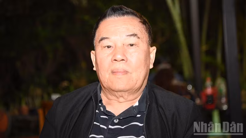 Ông Nguyễn Văn Hòa, kiều bào tại tỉnh Pathum Thani. (Ảnh: XUÂN SƠN)