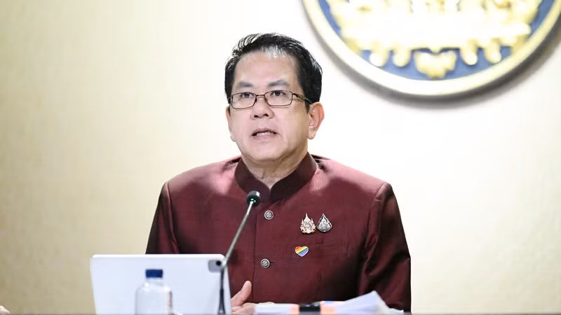 Ông Jirayu Houngsub tuyên bố, Chính phủ Thái Lan không công nhận thẩm quyền của ICJ. (Ảnh: Văn phòng Thủ tướng Thái Lan)