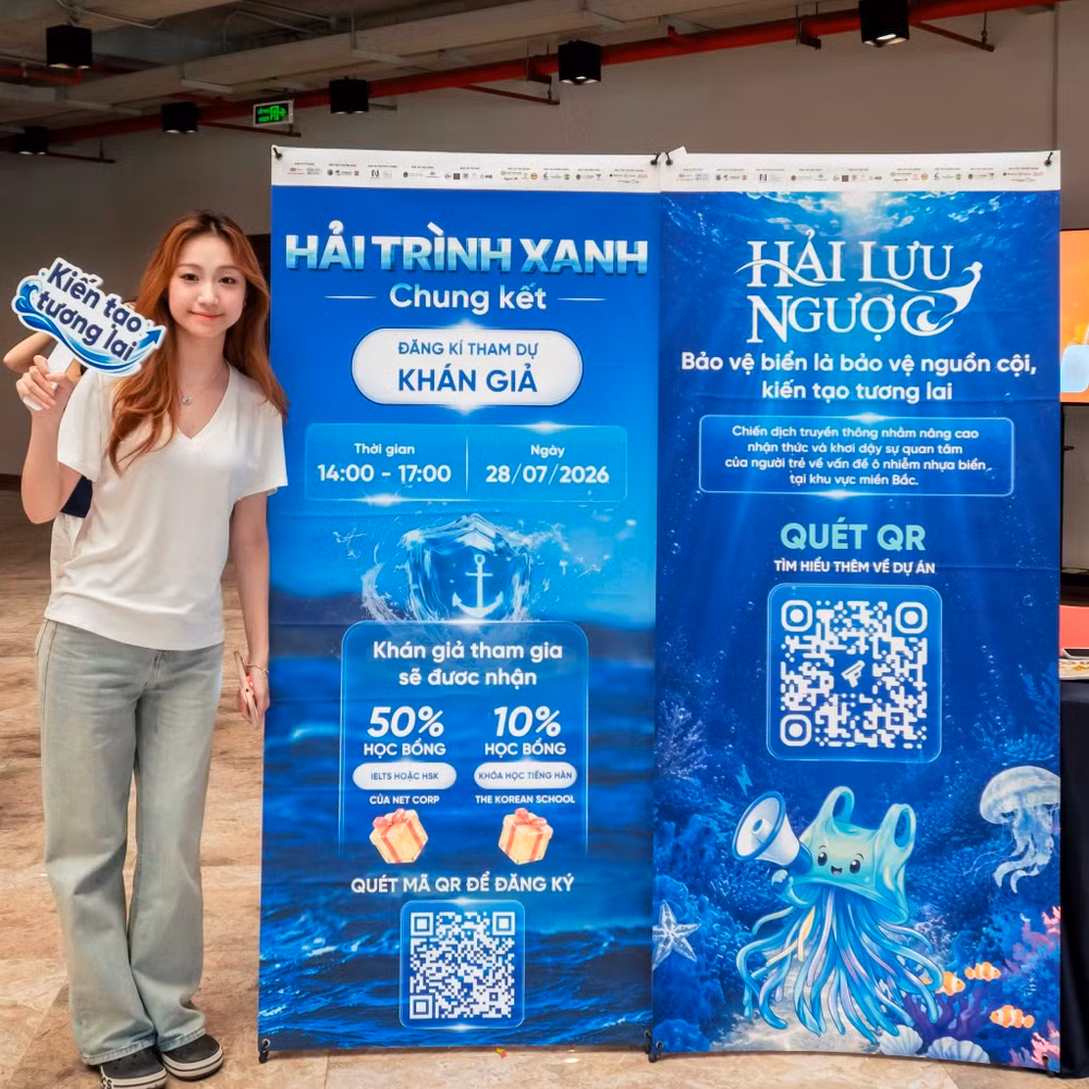 Dự án Hải Lưu Ngược đã kết hợp truyền thông văn hóa với công nghệ thực tế tăng cường để tuyên truyền bảo vệ môi trường.