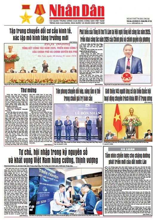 Báo Nhân Dân số 25624