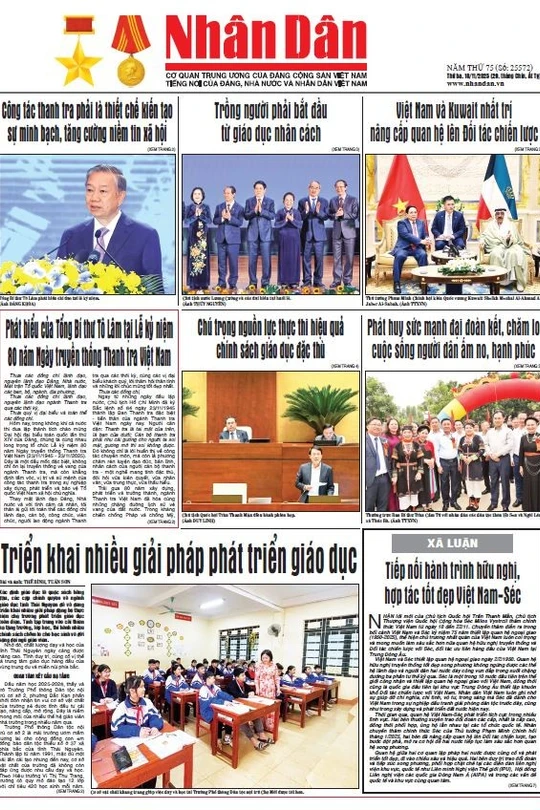 Báo Nhân Dân số 25572