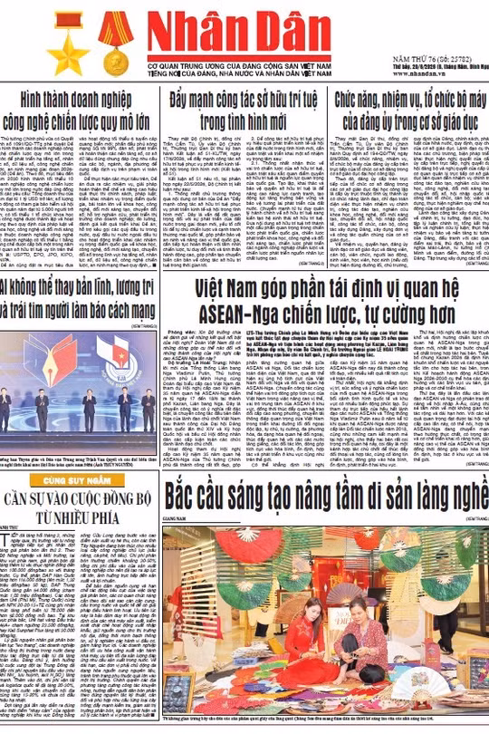 Báo Nhân Dân số 25782