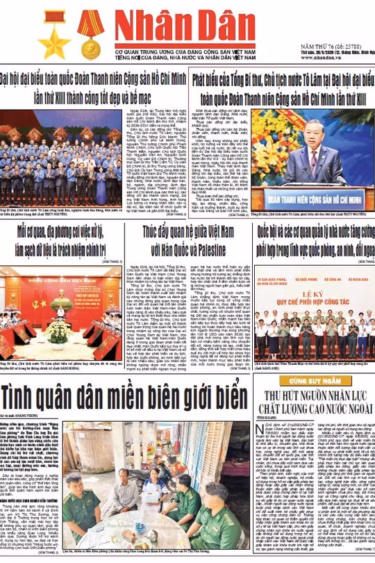 Báo Nhân Dân số 25788