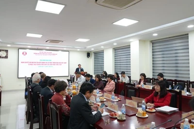 Toàn cảnh buổi tọa đàm.