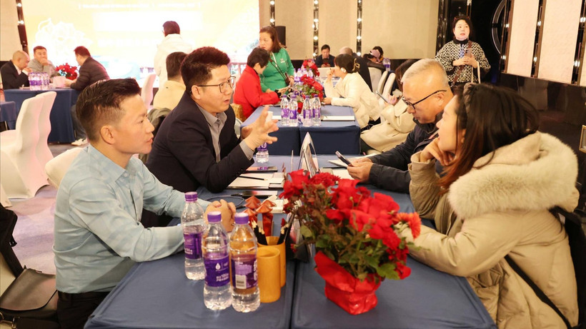 Chương trình giới thiệu du lịch Việt Nam tại Trung Quốc kéo dài từ ngày 20-28/10, thu hút nhiều doanh nghiệp hai nước tham gia. (Ảnh: TTXVN)