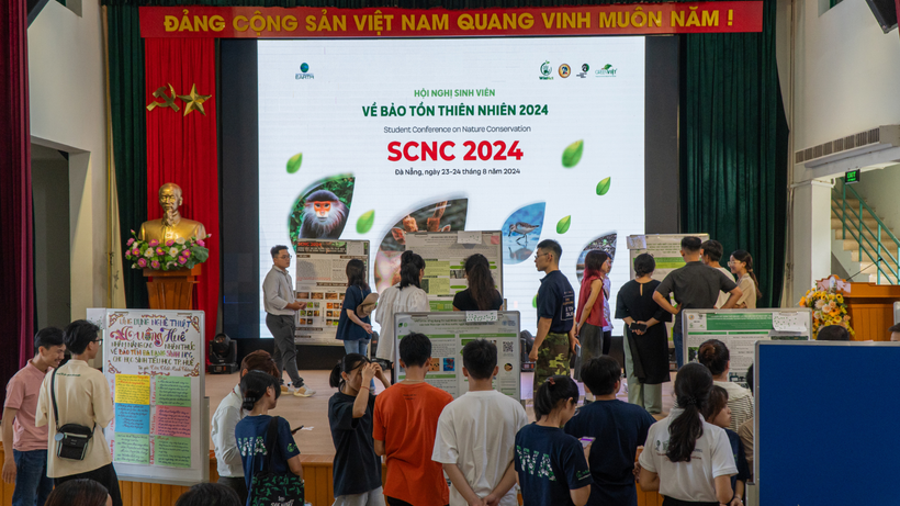 Hội nghị khoa học Sinh viên về bảo tồn thiên nhiên mùa 3 thu hút nhiều sinh viên, nhà bảo tồn trẻ và chuyên gia đầu ngành tham gia. (Ảnh: WildAct)