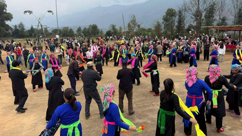 Lễ hội Xòe - Sắc xuân Mường Bo năm 2026 sẽ diễn ra vào ngày 28/2 sắp tới tại Nhà văn hóa xã Mường Bo. (Ảnh: TITC)
