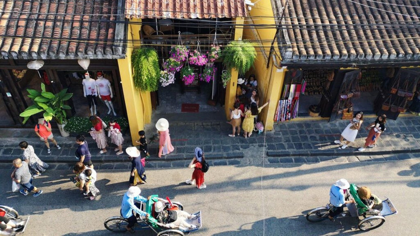 Hội An là một trong những điểm đến thu hút đông đảo du khách Nhật Bản ghé thăm. (Ảnh: TTXVN)