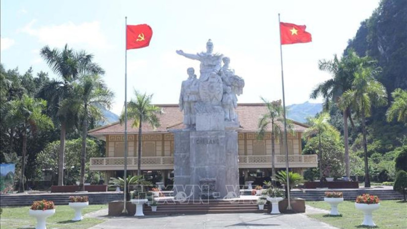 Nhà trưng bày chiến thắng Chi Lăng. (Ảnh: TTXVN)