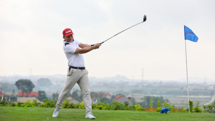 Du lịch golf được xác định là một trong những sản phẩm ưu tiên của ngành du lịch Việt Nam. (Ảnh: TTXVN)
