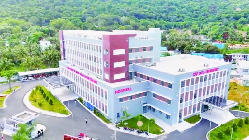 Trụ sở Trung tâm y tế Quân dân y đặc khu Côn Đảo.