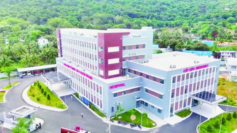 Trụ sở Trung tâm y tế Quân dân y đặc khu Côn Đảo.